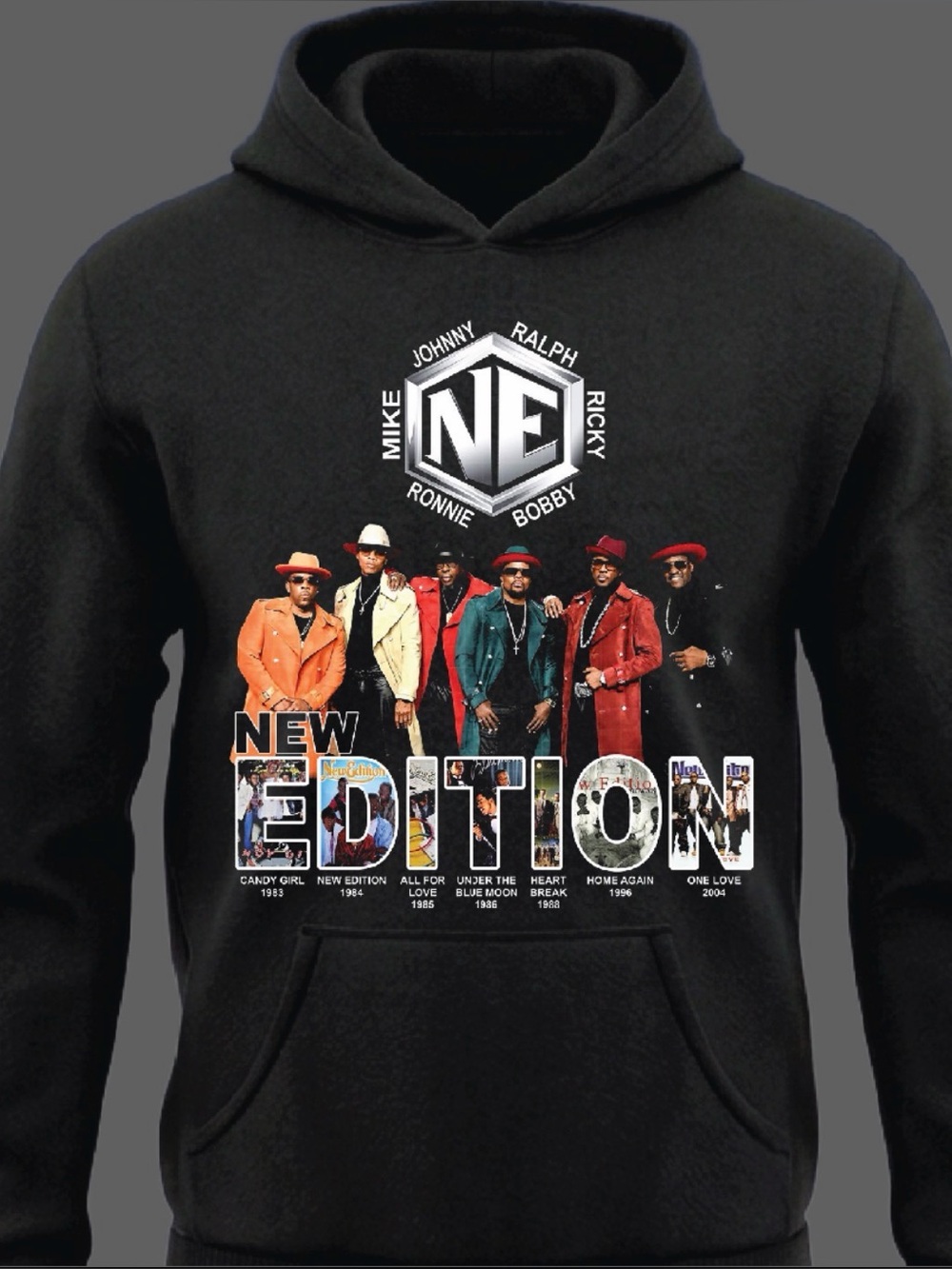 New Edition Tour Merch Hoodie Available New S-5XL 2026 NE